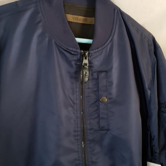 NEW (MENS) Vigoss Spring Bomber Jacket - Picture 3 of 11